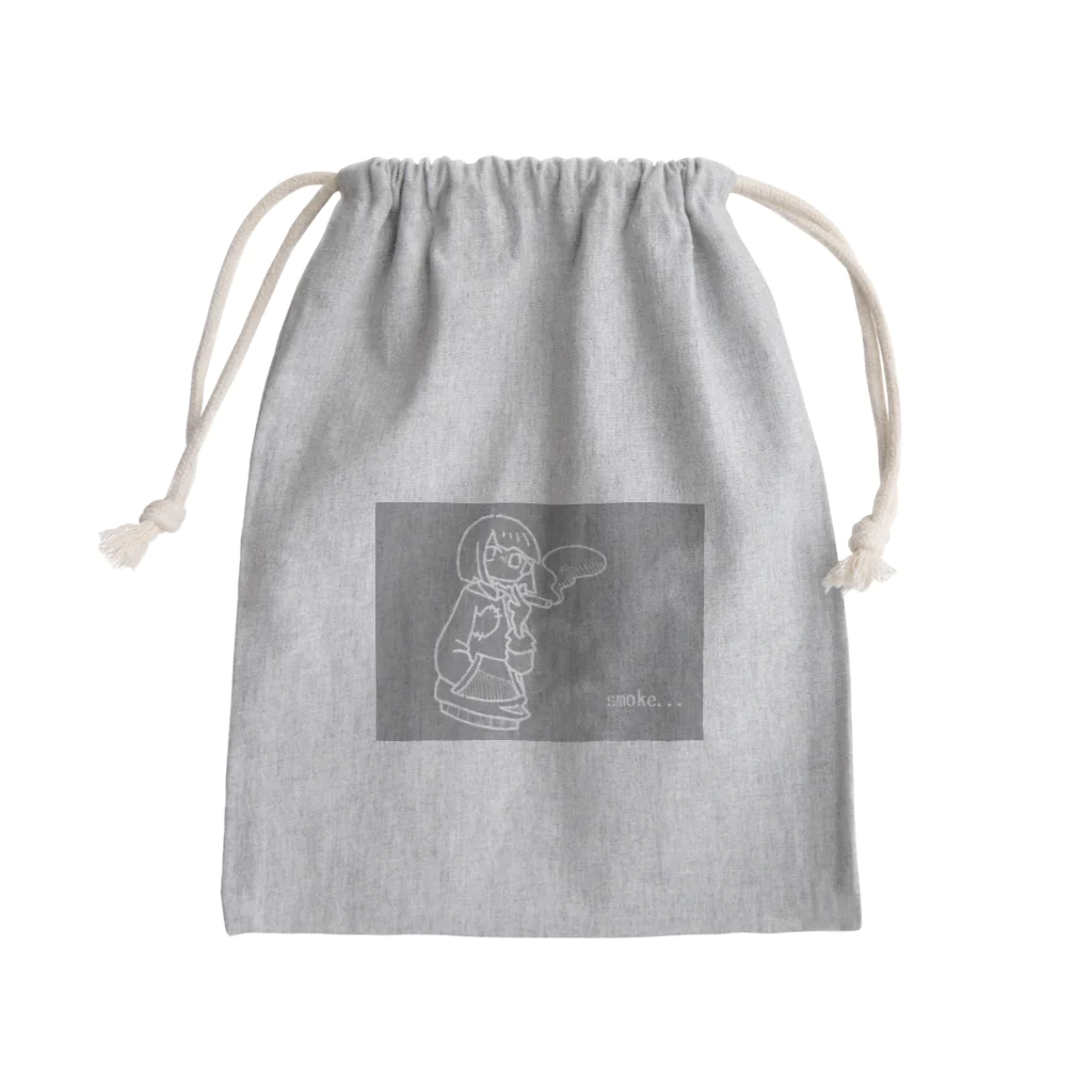 Harmony(藍月)のsmoke... Mini Drawstring Bag