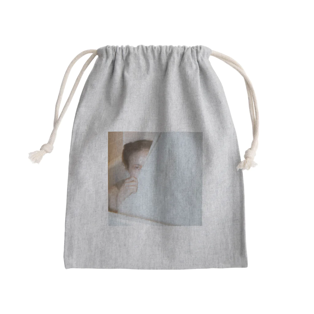 マシロ　ミュージアムショップのおふろうさこ Mini Drawstring Bag