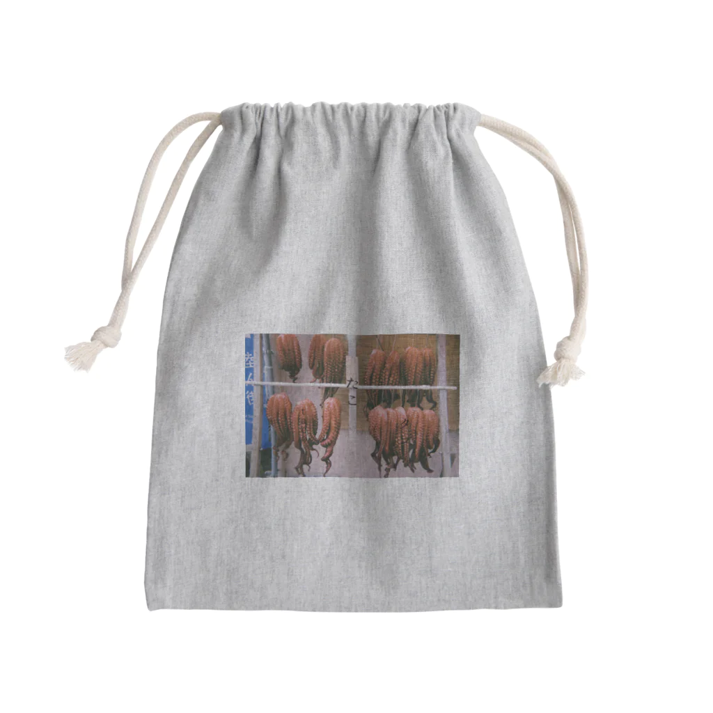 青 海 フィルム 日常の文字入り たこ ｔａｃｏ タコ Mini Drawstring Bag