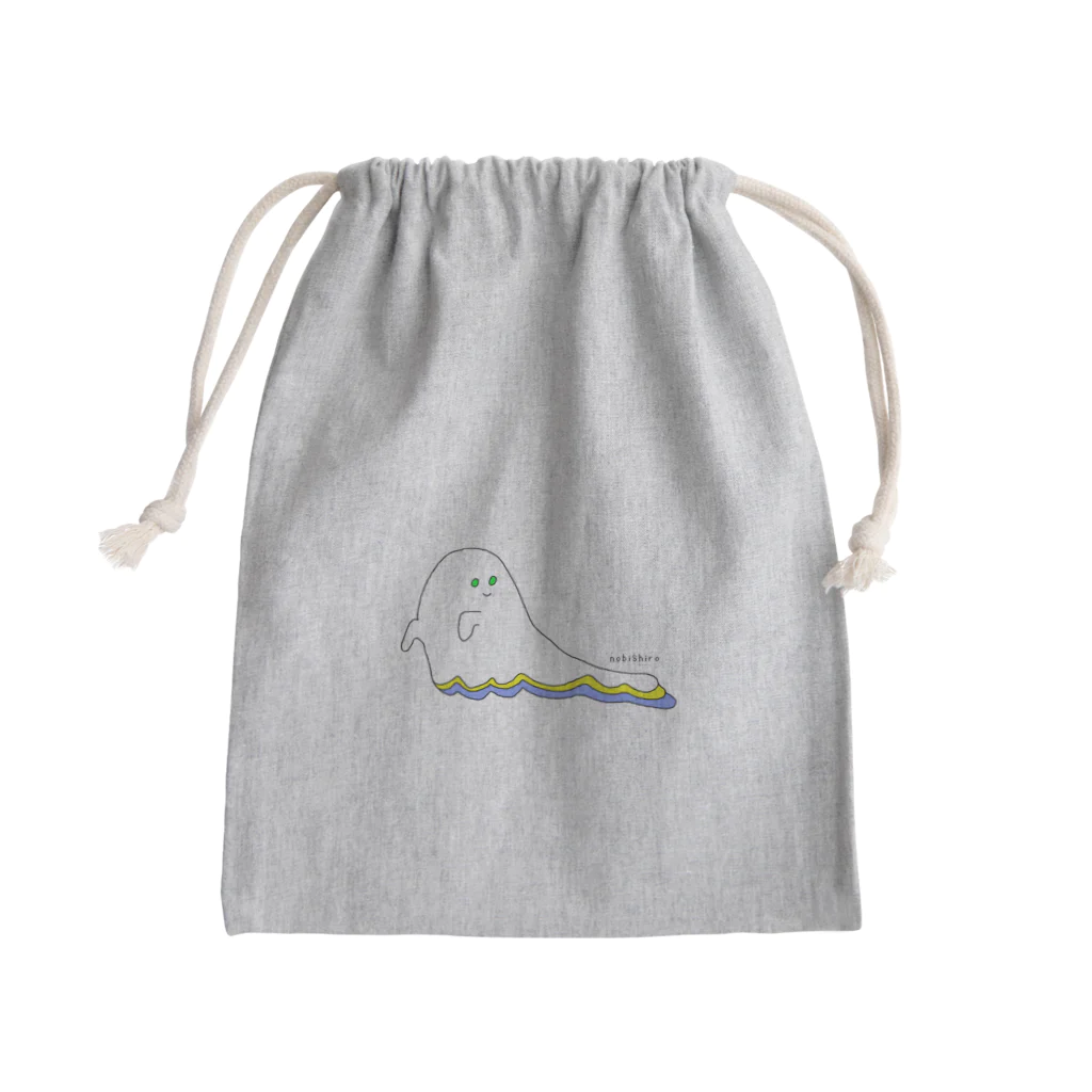 Tobiの店ののびしろオバケ Mini Drawstring Bag