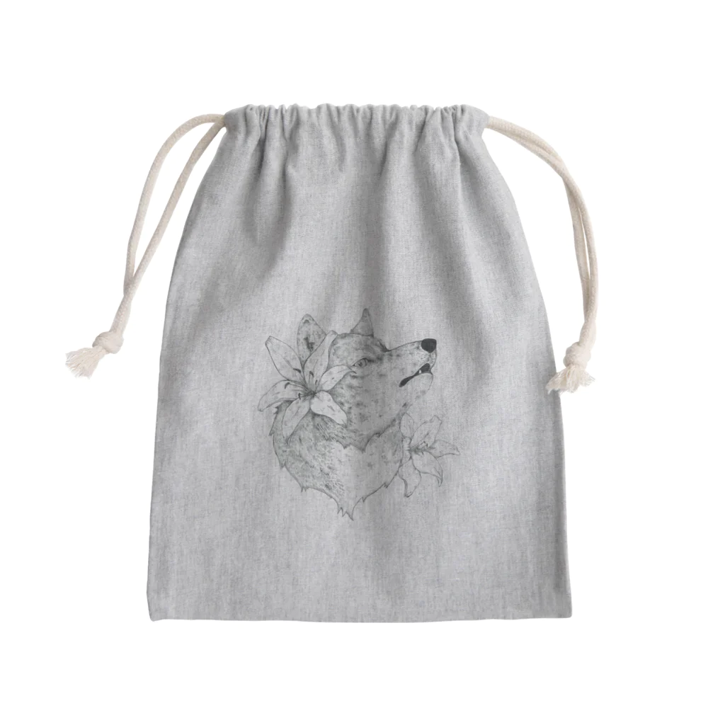 篠山。のスカシユリ Mini Drawstring Bag