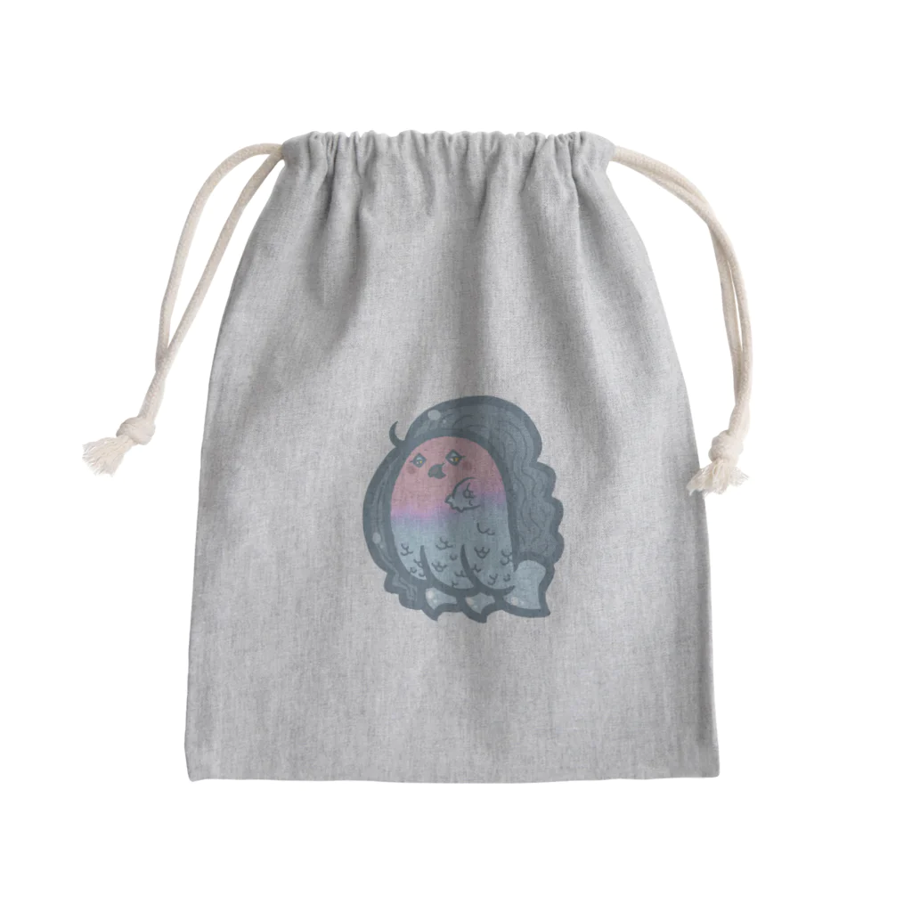 れて=レパプのあまびえ Mini Drawstring Bag