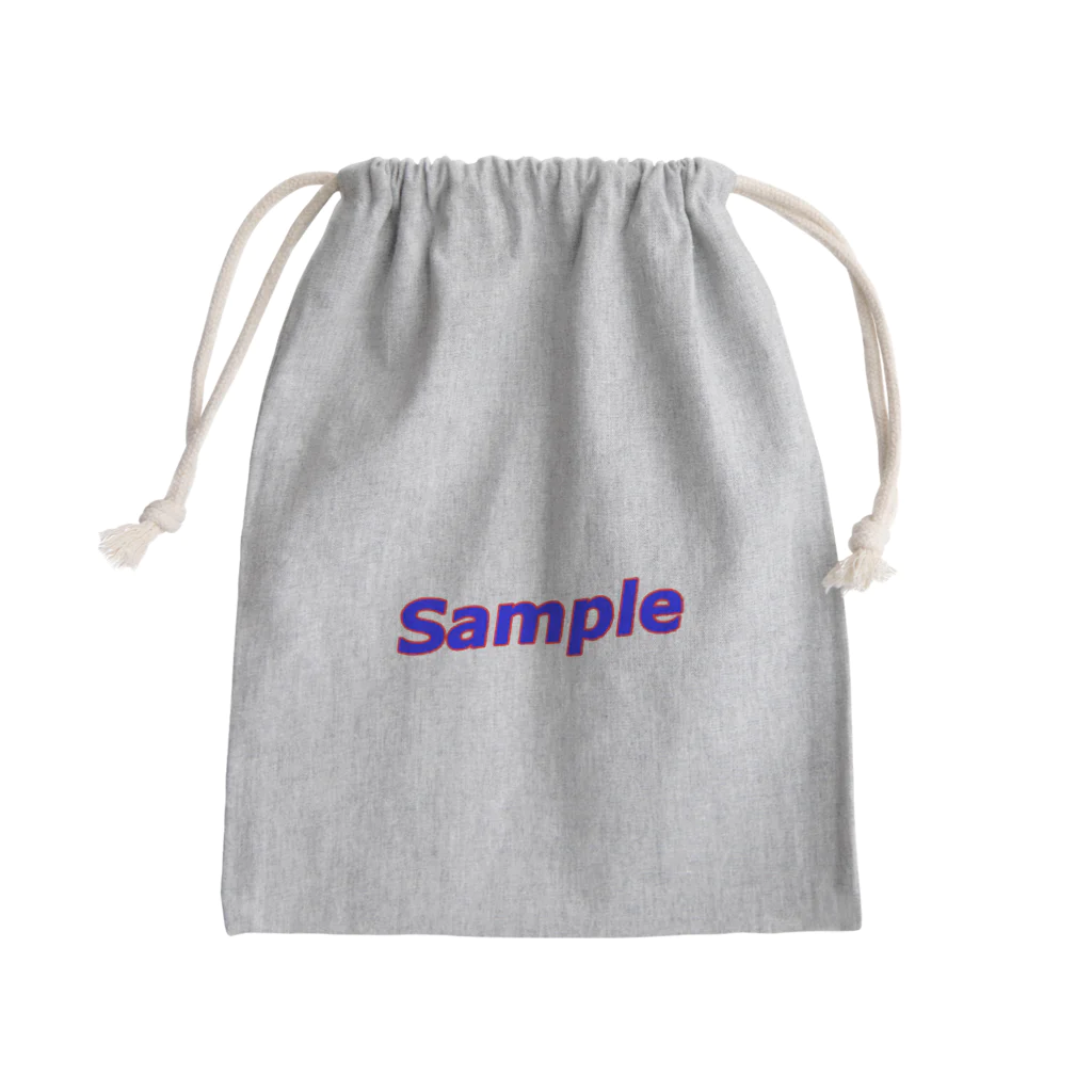 陽気ドライクリーニング店のサンプル Mini Drawstring Bag