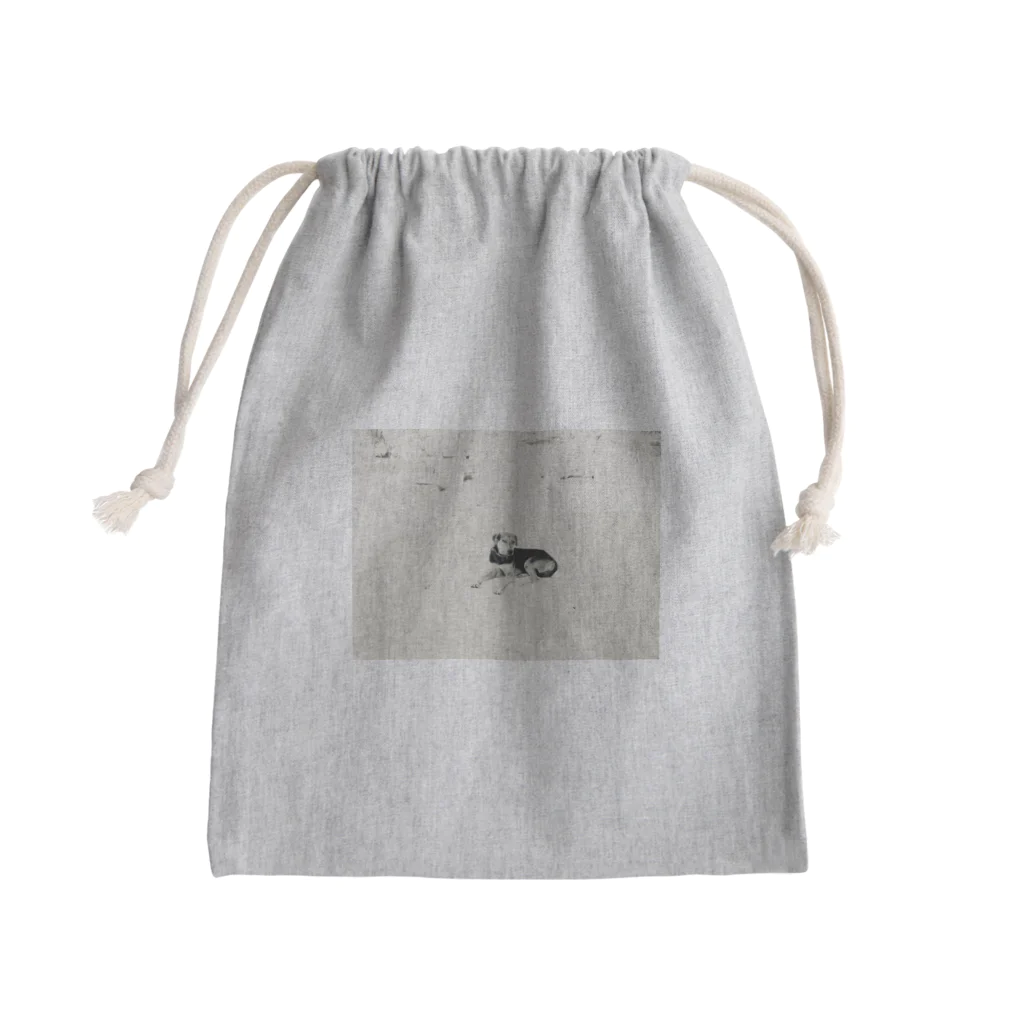 yutoyouのCool Beach DOG Mini Drawstring Bag