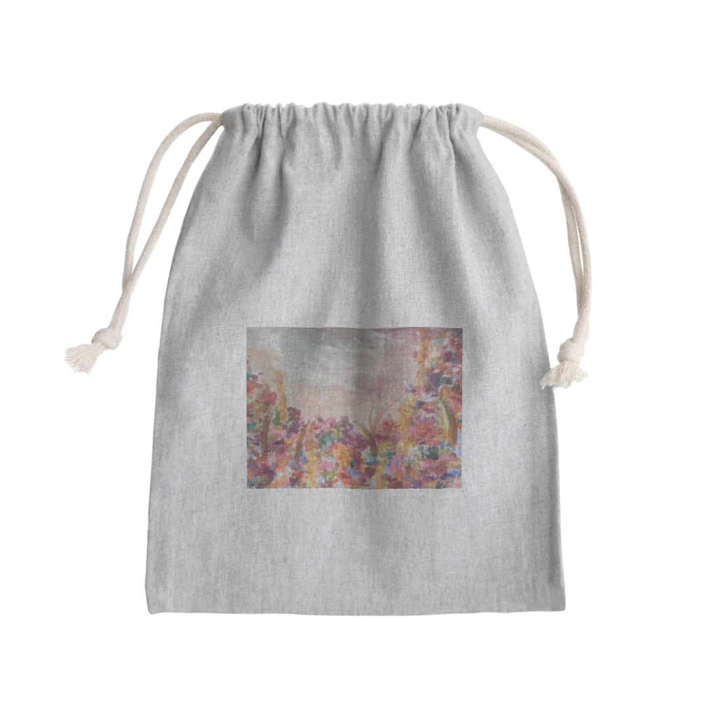 KuSuguriのまたいつか集まりたい場所 Mini Drawstring Bag