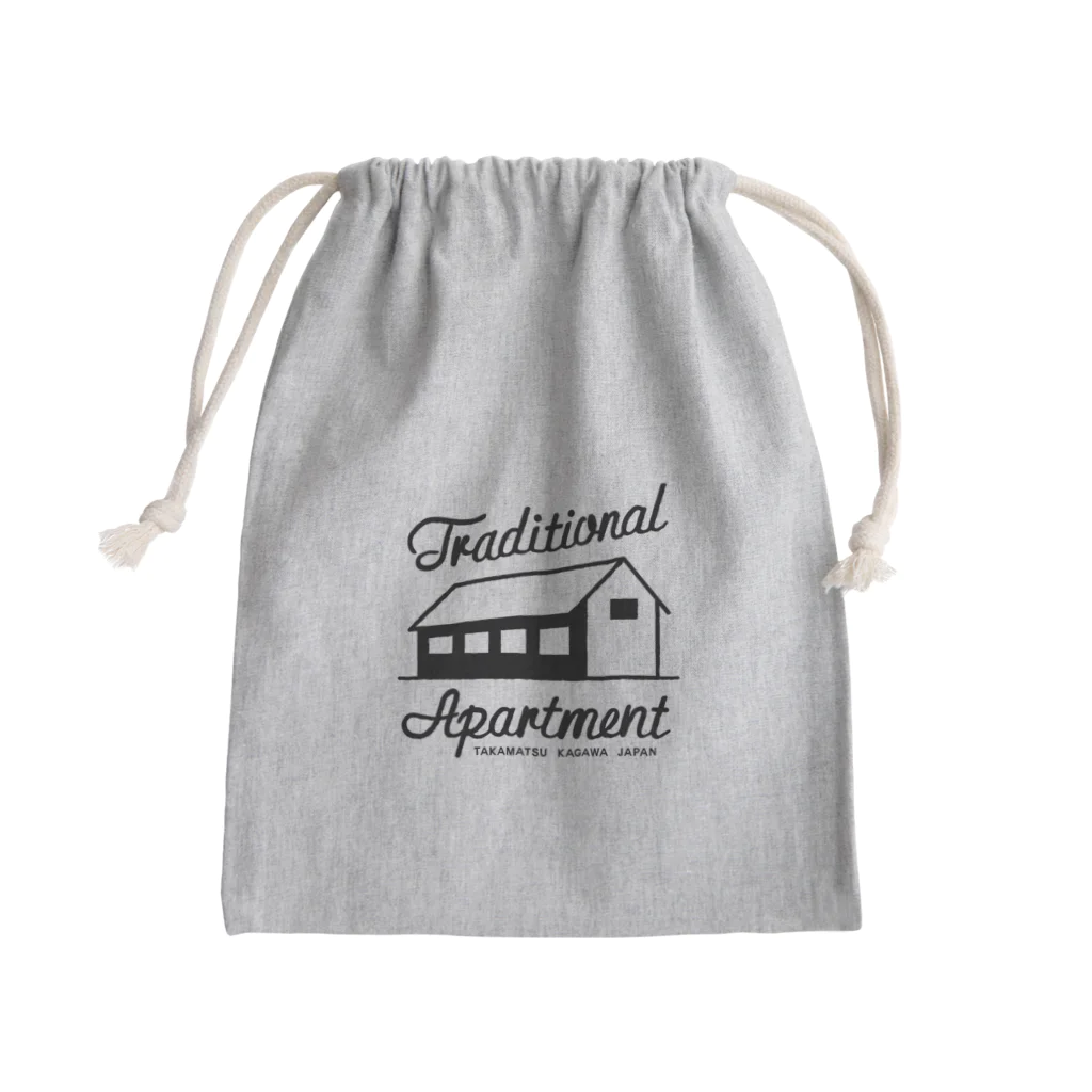 TraditionalApartmentのTraditionalApartmentオリジナルTシャツ Mini Drawstring Bag