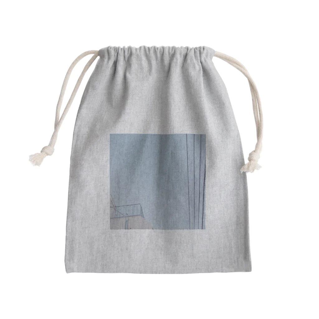 梢の白む Mini Drawstring Bag