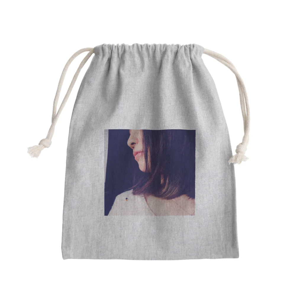 coronblanの物憂げなカノジョ Mini Drawstring Bag