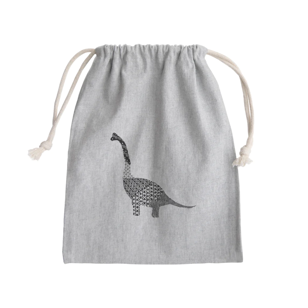 新谷べにのブラキオサウルス Mini Drawstring Bag