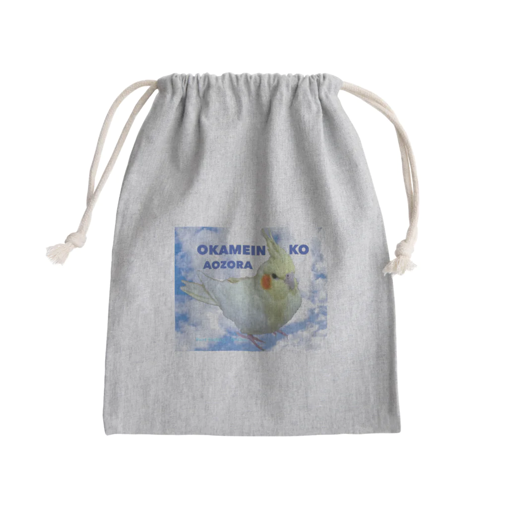 ぴゅあ工房/オカメインコshopの青空オカメインコ Mini Drawstring Bag