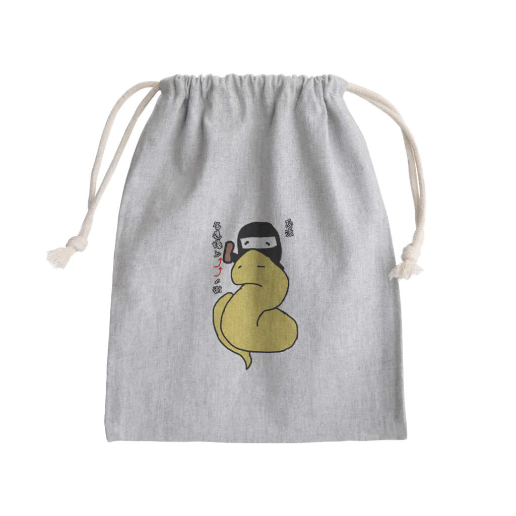 ダイナマイト87ねこ大商会の忍法金運爆上⤴️⤴️の術 Mini Drawstring Bag