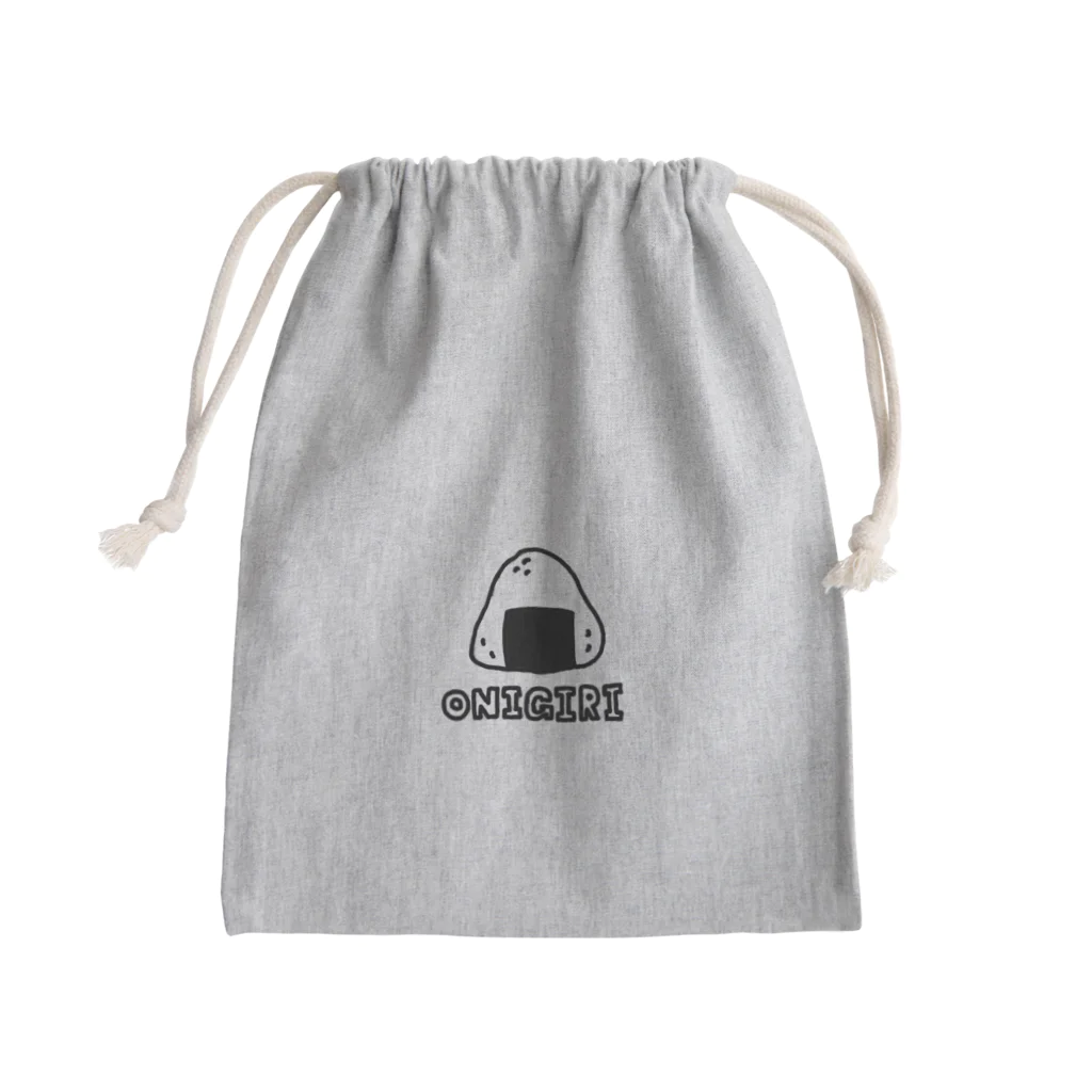 moromo.のおにぎり　ONIGIRI Mini Drawstring Bag