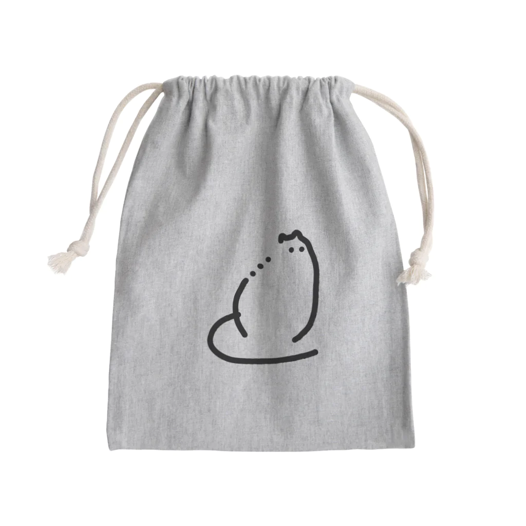 ひまのねこ Mini Drawstring Bag