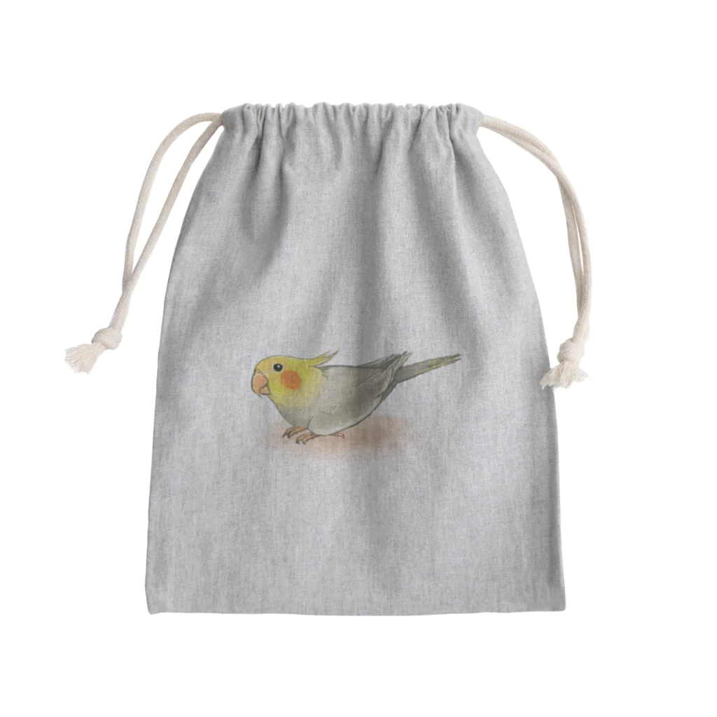 まめるりはことりのオカメインコ　レキ【まめるりはことり】 Mini Drawstring Bag