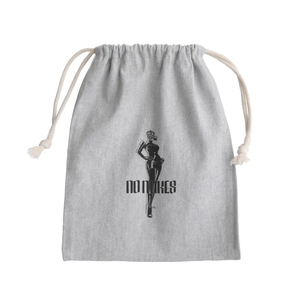 SIXTY-NINE FACTORYのGAS MASK Mini Drawstring Bag