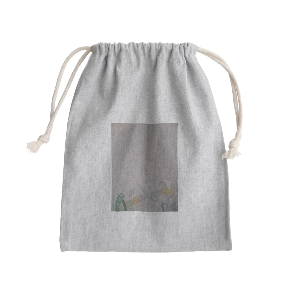じぶん共創塾・画伯部の雪 by Miyu  Mini Drawstring Bag