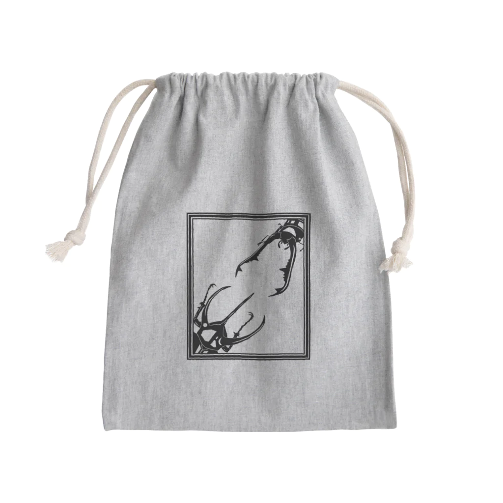 Medusasのカブトムシとクワガタ Mini Drawstring Bag