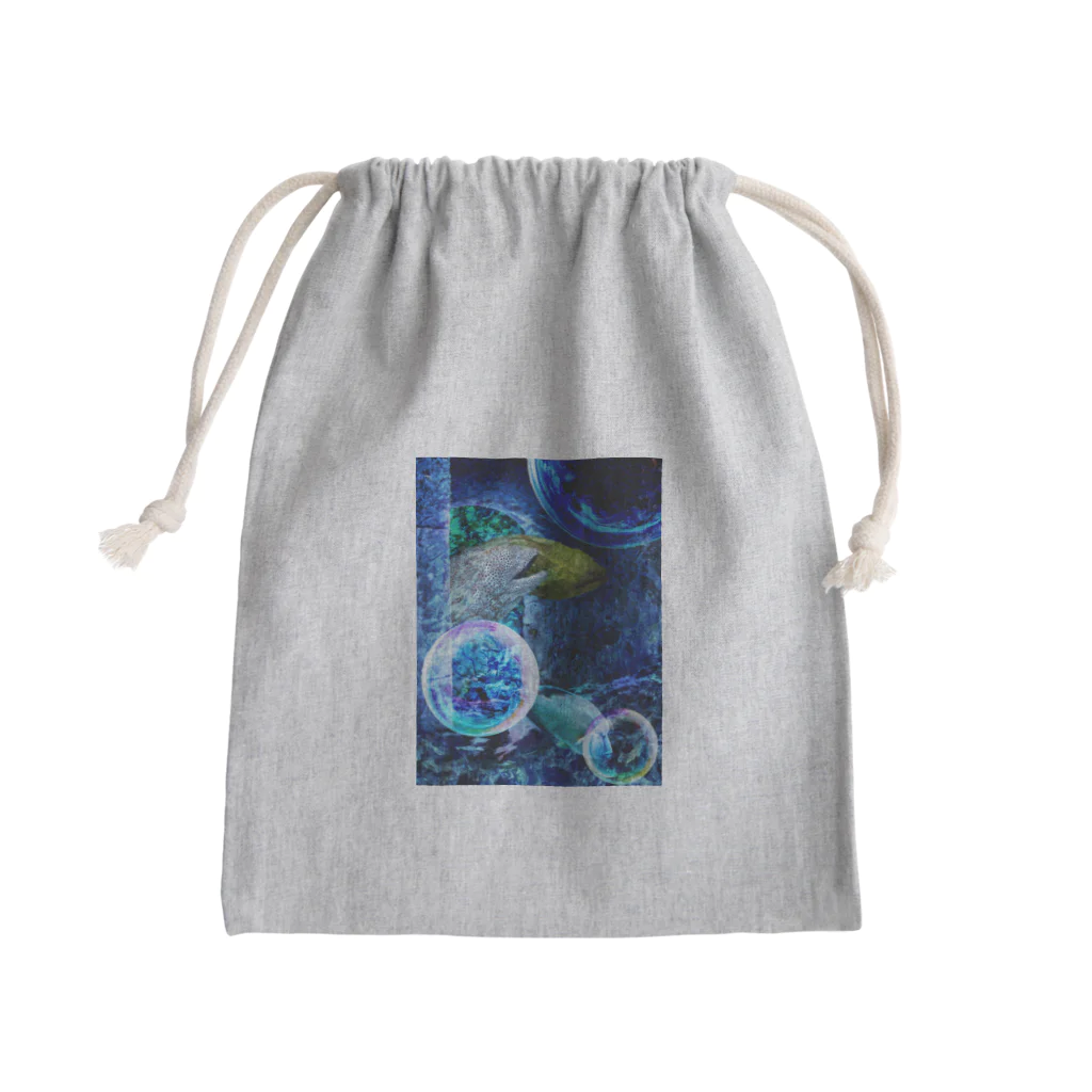 suparnaの水底の遺跡  ( ウツボ ) Mini Drawstring Bag