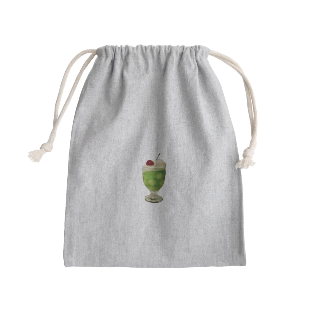 swcs🥤のクリームソーダ Mini Drawstring Bag