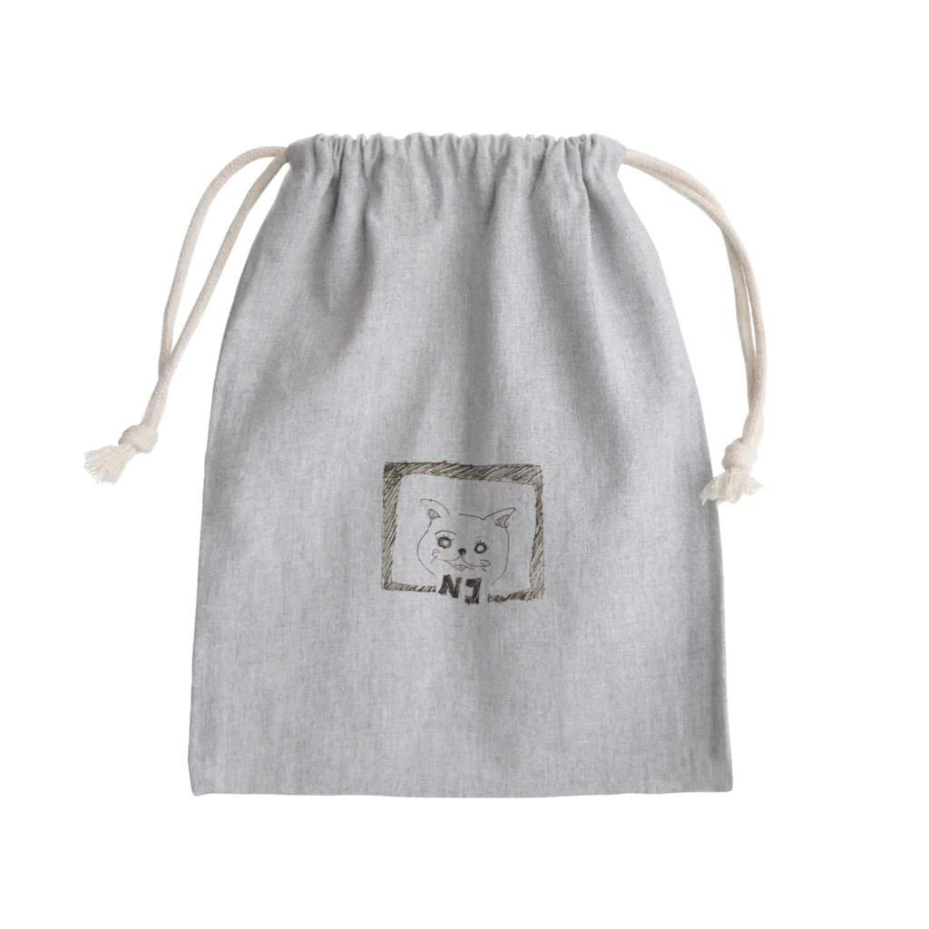 nsnsgrのN子 Mini Drawstring Bag