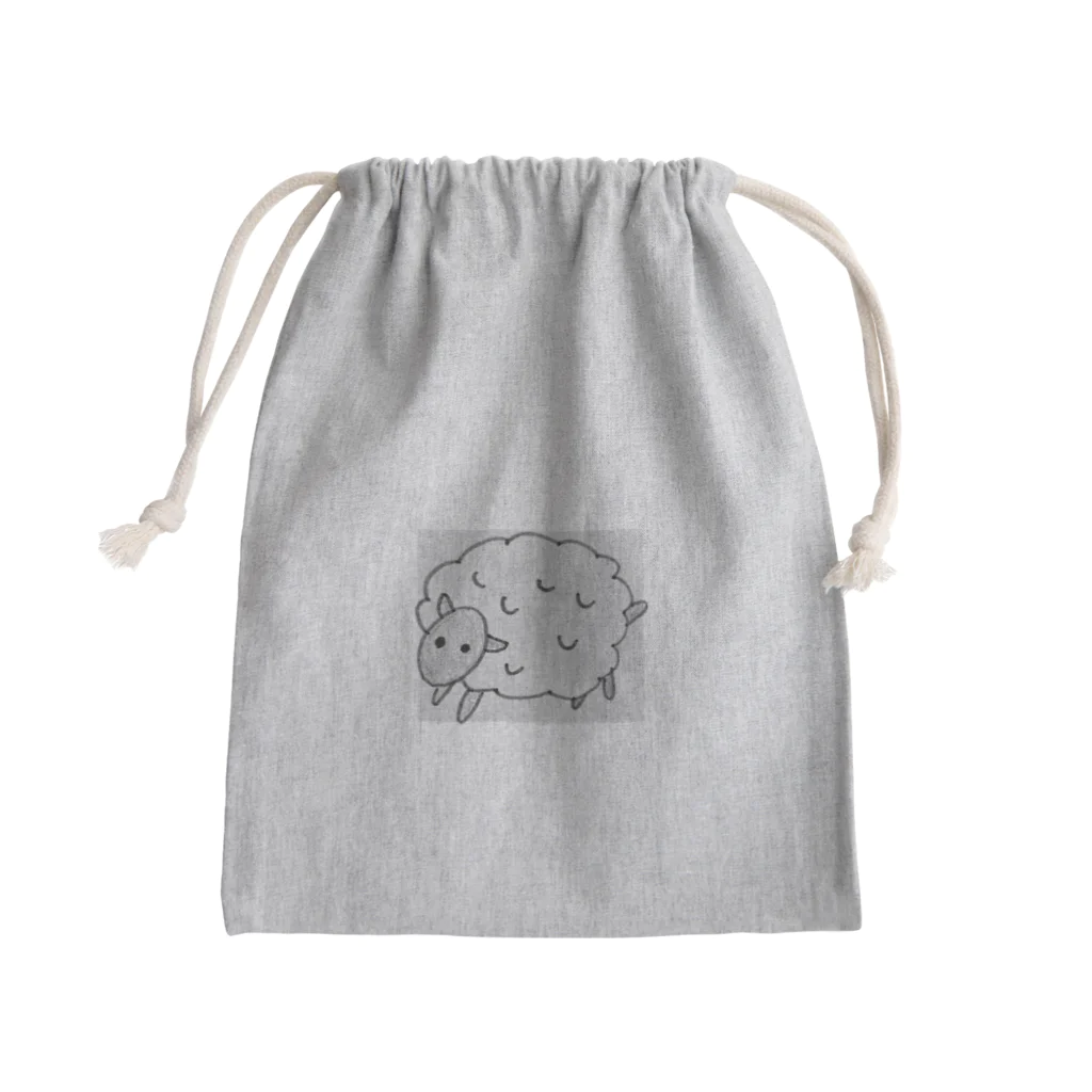 しゅないだーの羊さん Mini Drawstring Bag