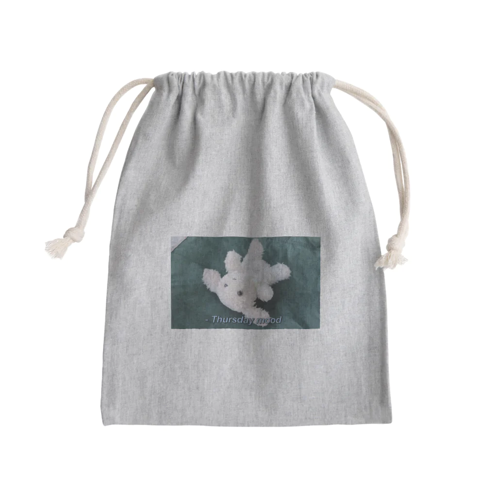 mipoco_chanのさよならホリディ　ミルクティちゃん Mini Drawstring Bag