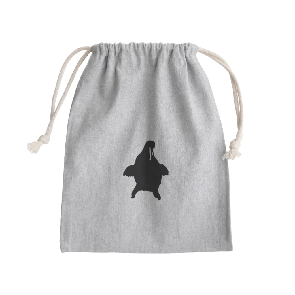 smile43のセイウチくん Mini Drawstring Bag