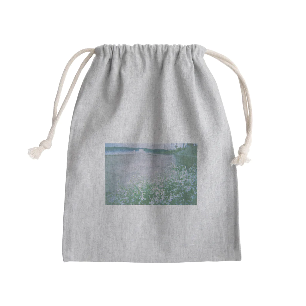 ちぇるのTシャツshopのうみべのおはな Mini Drawstring Bag