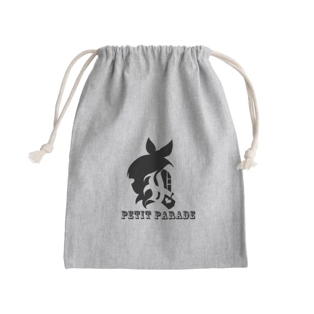 PETIT PARADE　小鳥遊すずめのPETIT PARADE　ロゴ Mini Drawstring Bag