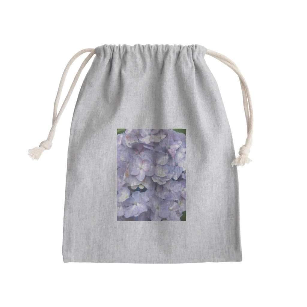 n̥ḁt̥s̥u̥m̥i̥の紫陽花の花言葉は移り気 Mini Drawstring Bag