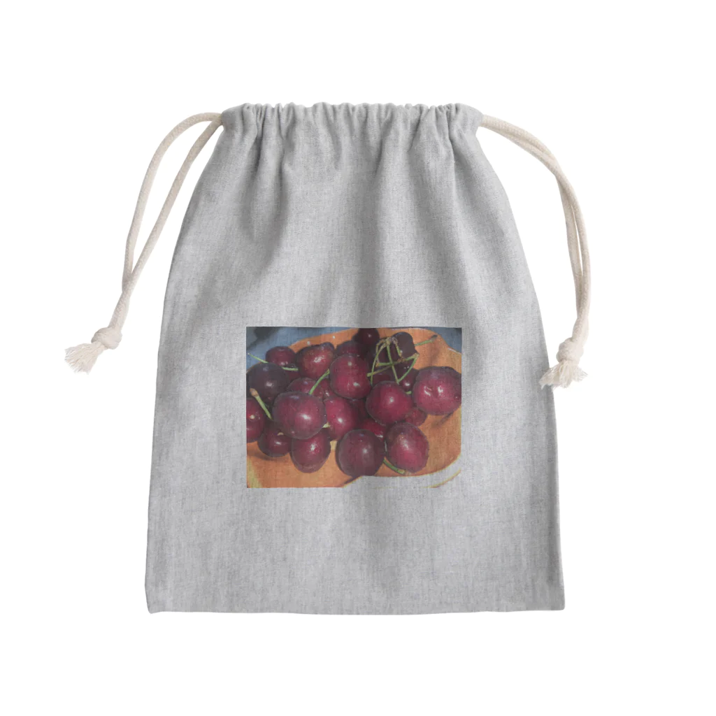 ナイトミール食糧のCherry🍒 Mini Drawstring Bag