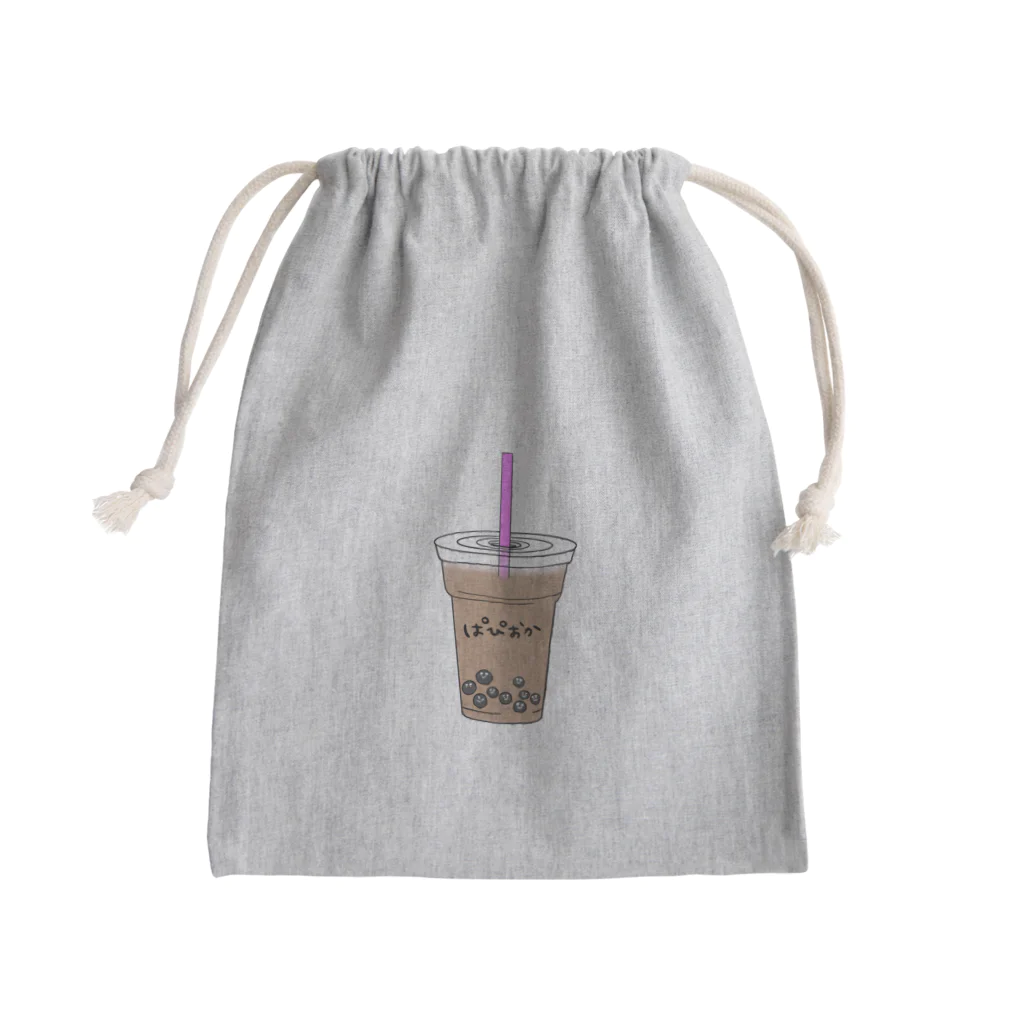 Kaoko1016のぱぴおか Mini Drawstring Bag