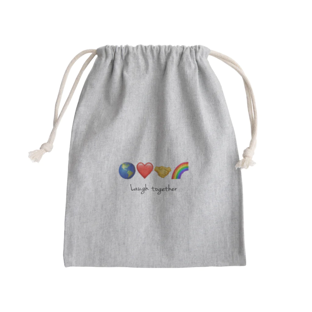 HOPEのLaugh together 2 Mini Drawstring Bag