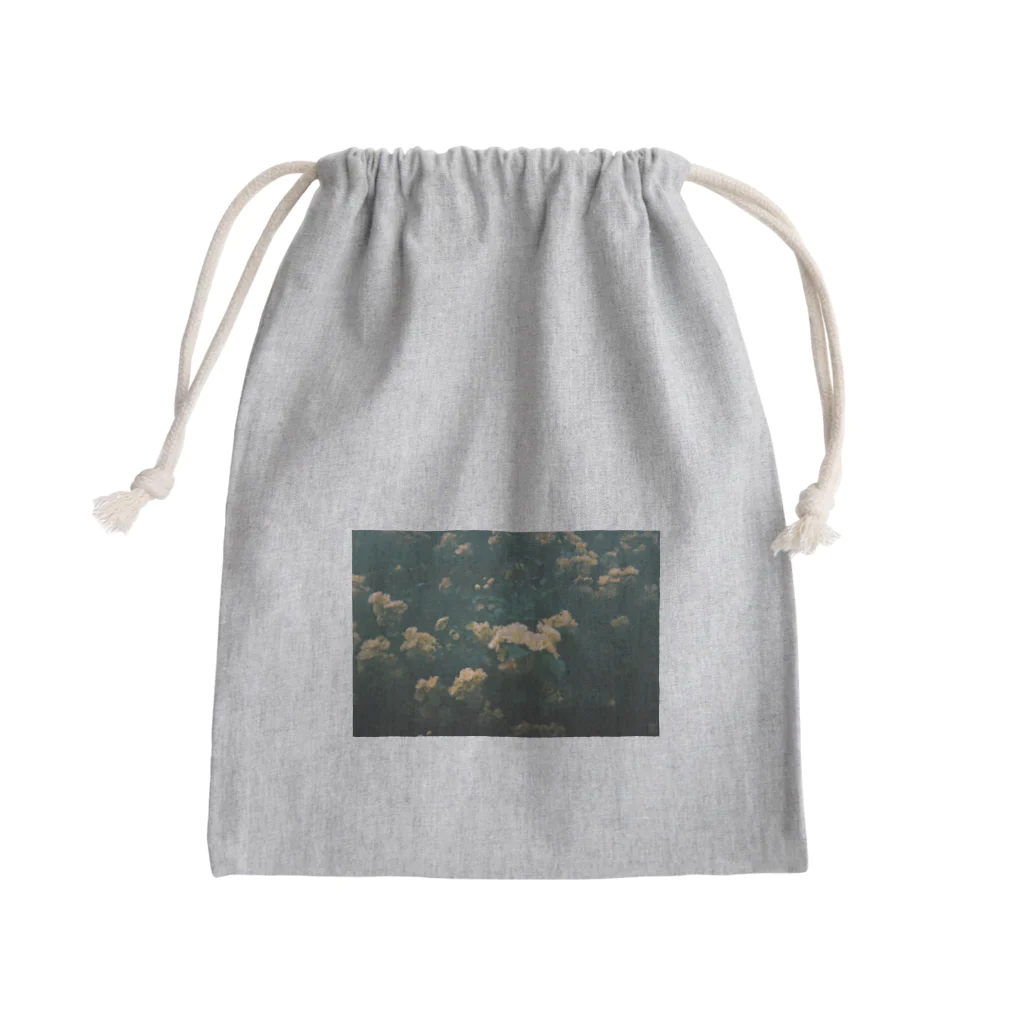 お野菜スキの花 Mini Drawstring Bag