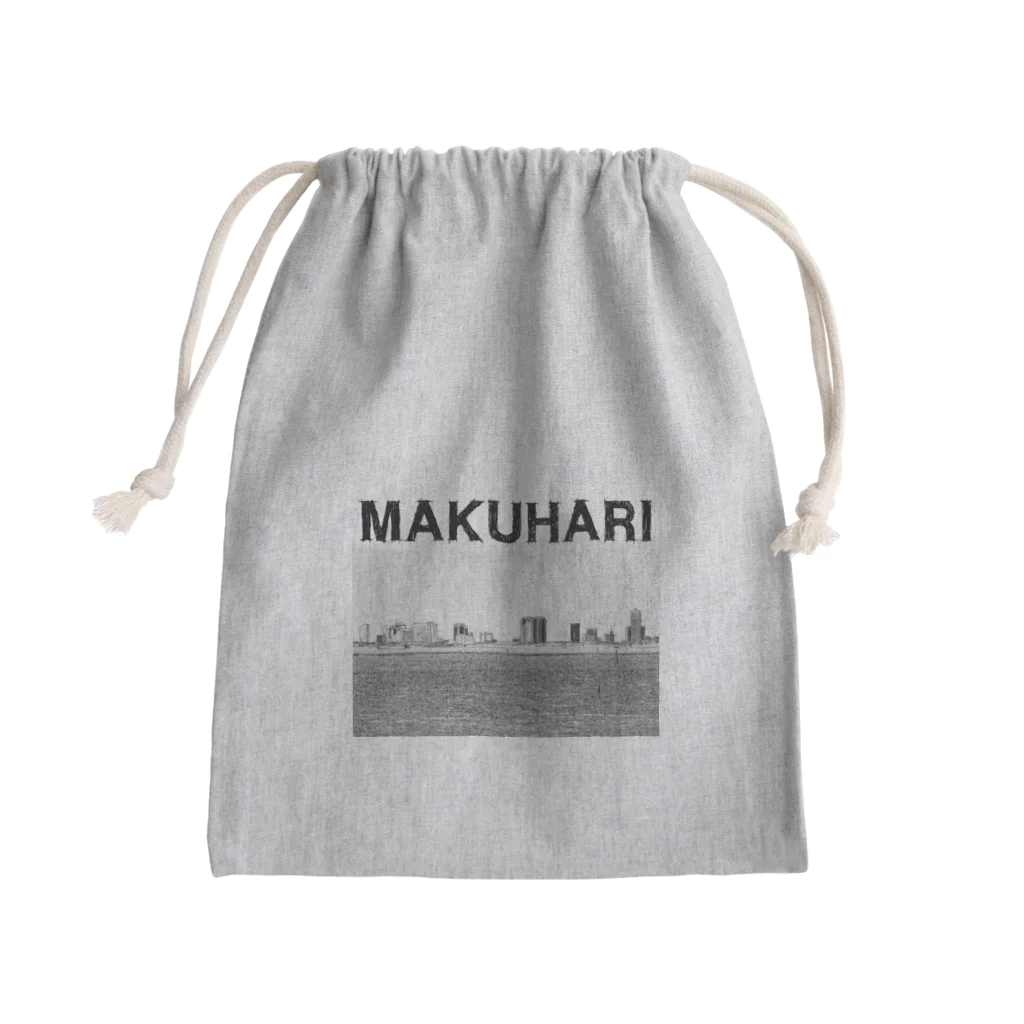 超高層ビル・都市開発研究所shopの The City 幕張摩天楼 Mini Drawstring Bag