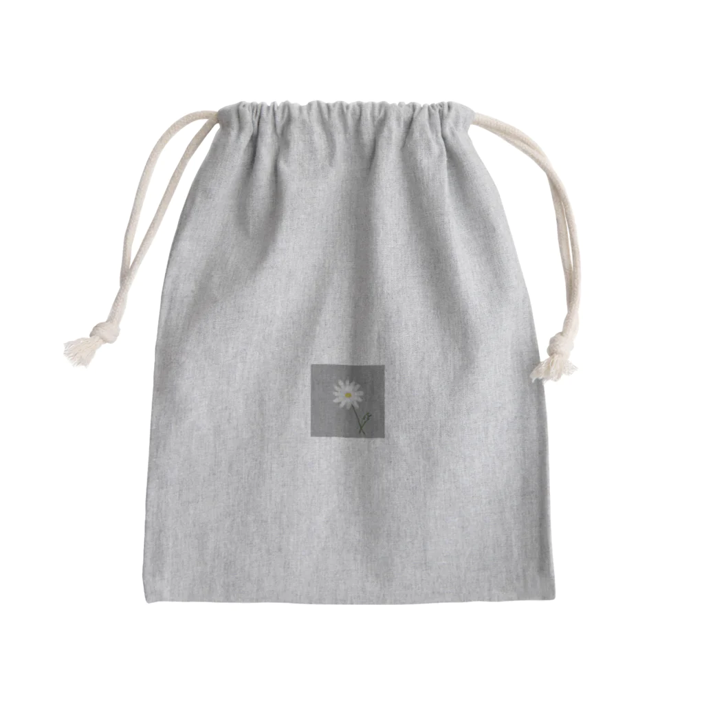 rilybiiの＊マーガレット＊gray Mini Drawstring Bag