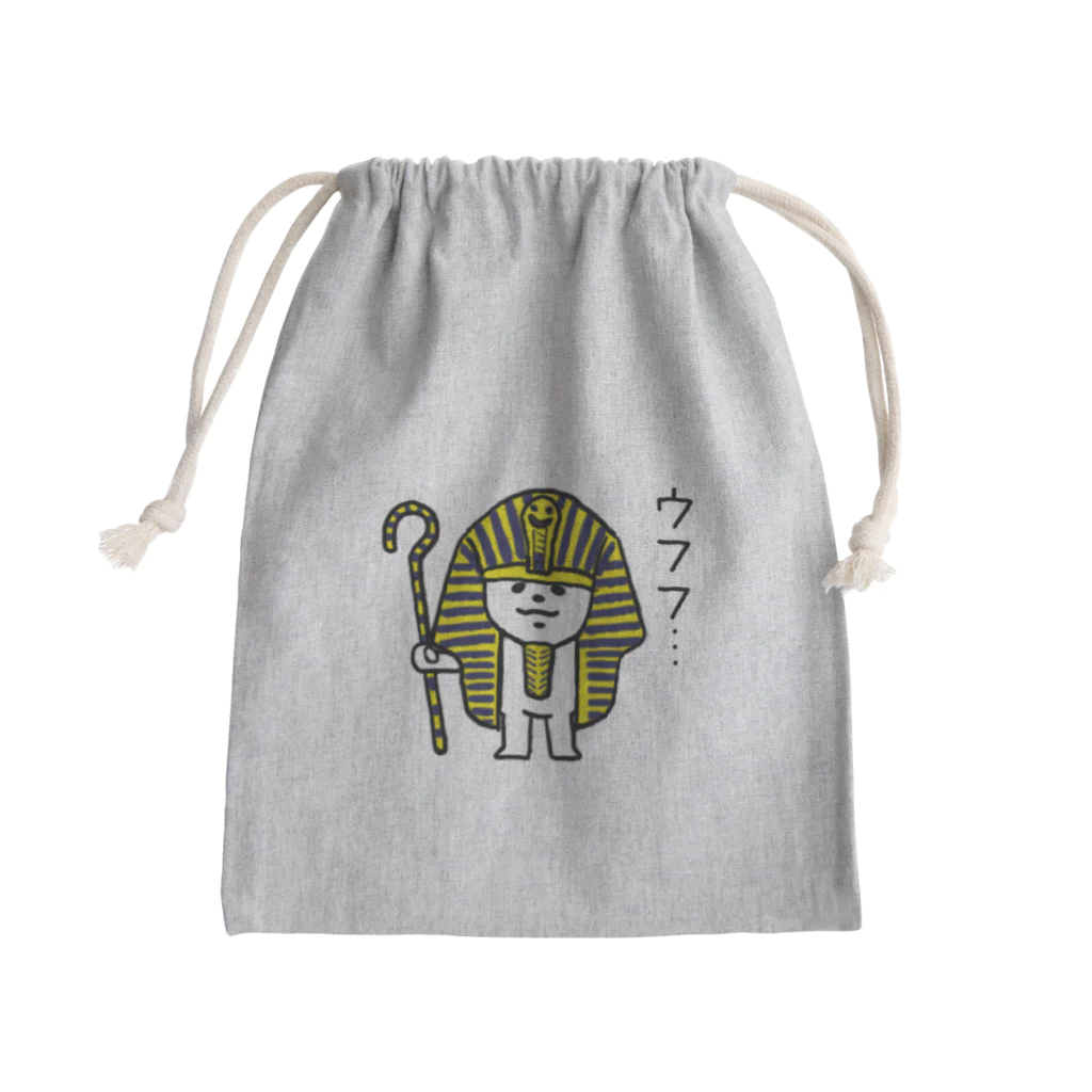 ZIZYの　ネコツタンカーメン Mini Drawstring Bag