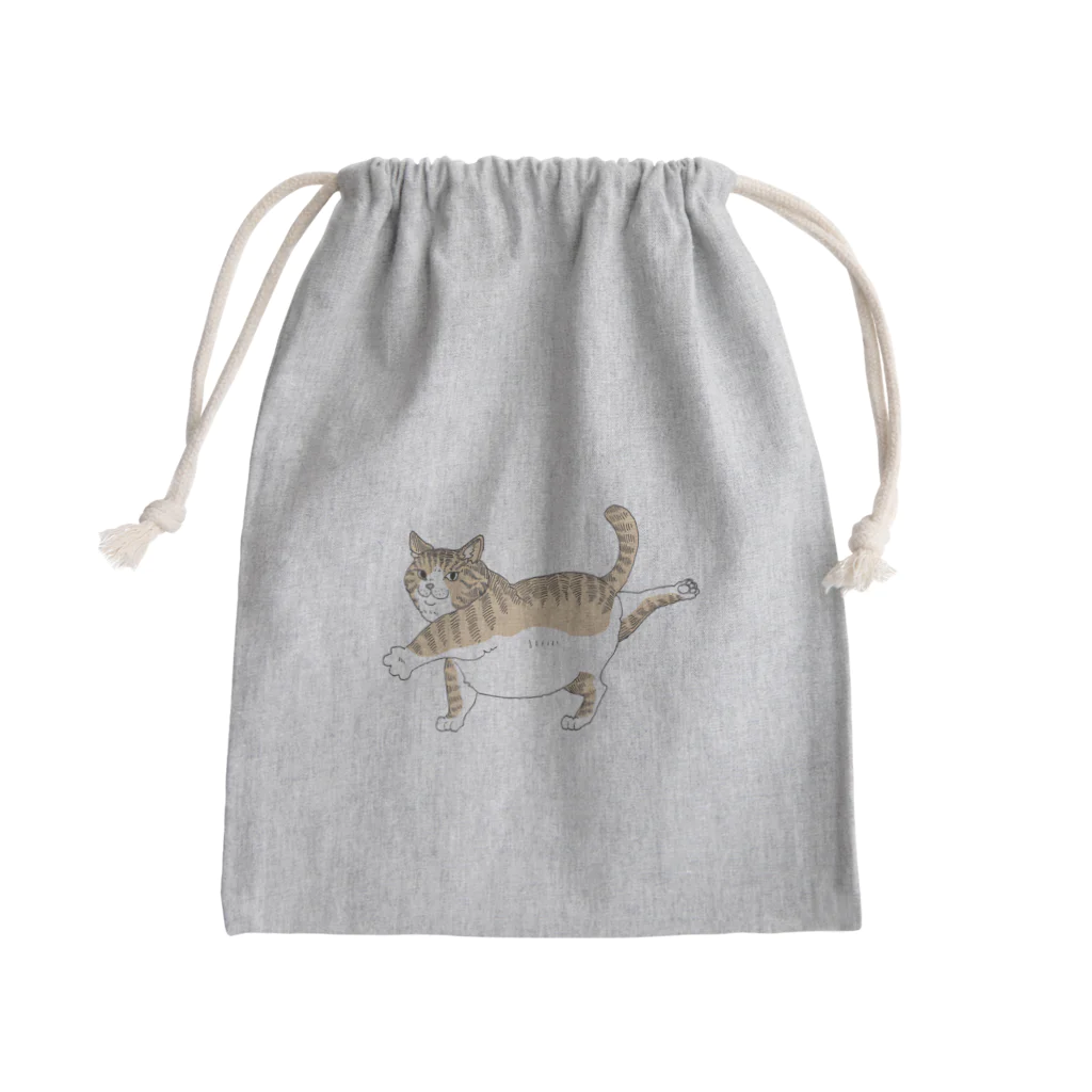 OGNdesignの猫　ねこ　NO.34 Mini Drawstring Bag