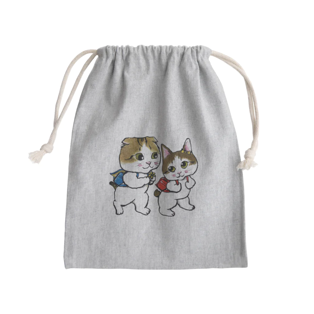 tantan&ikoのお店のたんたん&いこ🎒ランドセル Mini Drawstring Bag