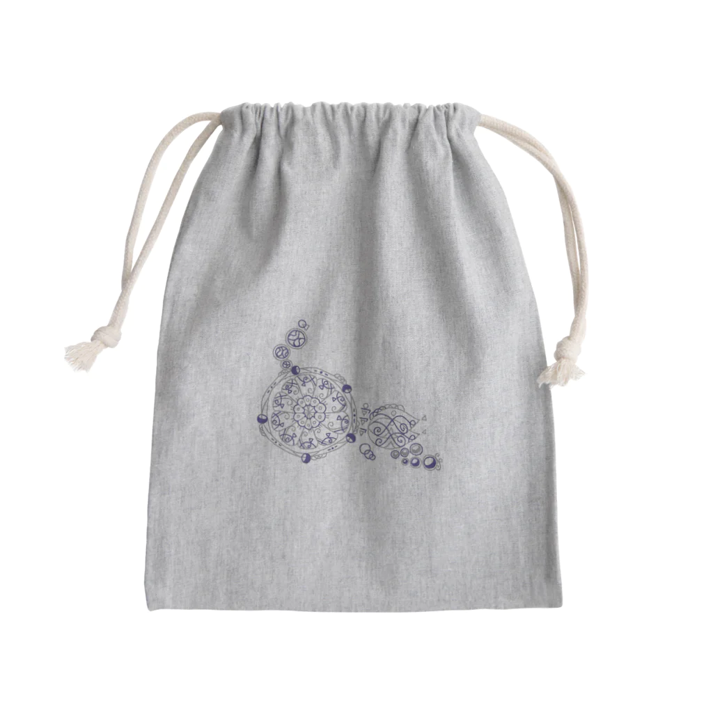 e aのレモン Mini Drawstring Bag