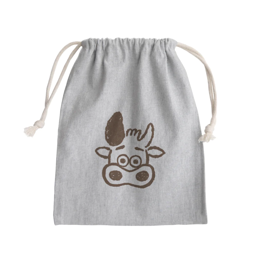 やまだ SIRCARS staff🐮🌱の三宿のテイクアウト店SIRCARSの公式キャラクターモービーグッズ Mini Drawstring Bag