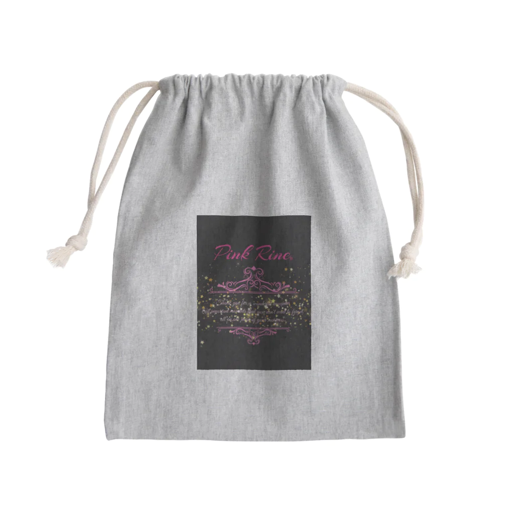 【Pink Rine】の【Pink Rine】オリジナル Mini Drawstring Bag