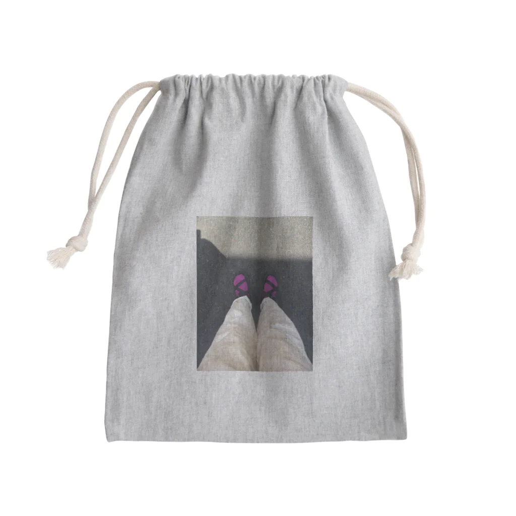 朝市のパリンヌ Mini Drawstring Bag