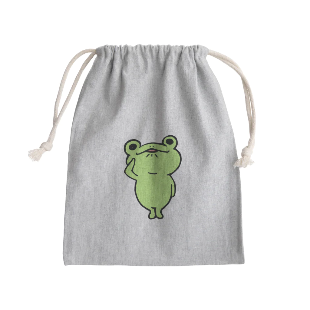 スター☆フロッグのかわずさん Mini Drawstring Bag