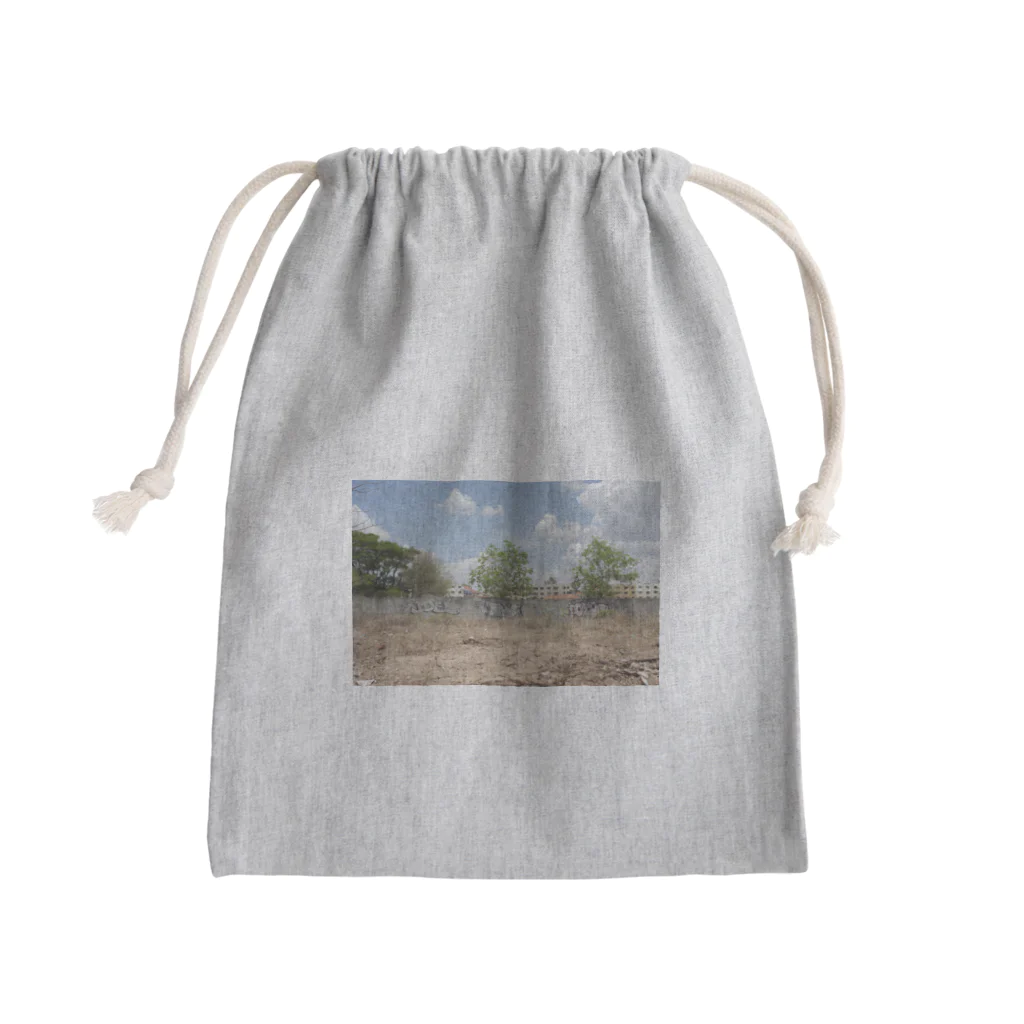 さめの3本の木 Mini Drawstring Bag