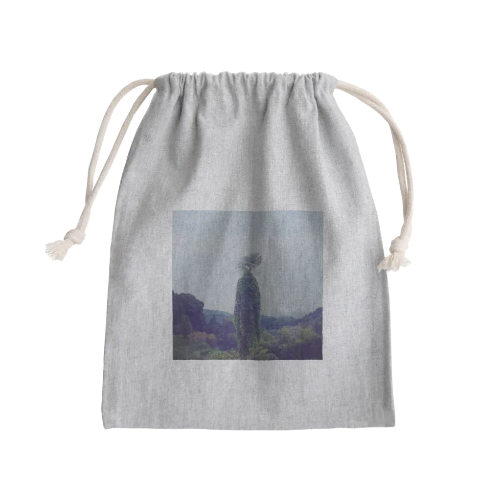 GOHANNDESUYOのいつか見た巨人 Mini Drawstring Bag