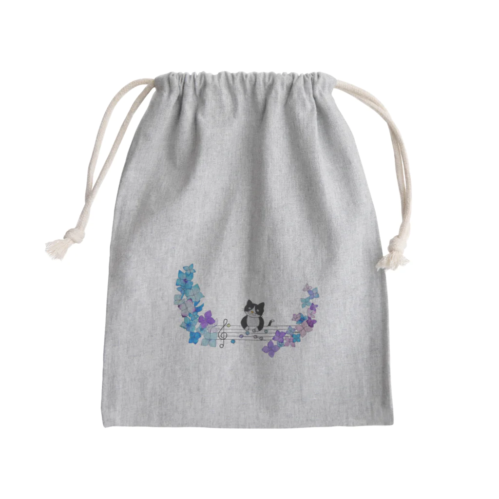 MAYUGENEKOpresentsのあじさい作り Mini Drawstring Bag