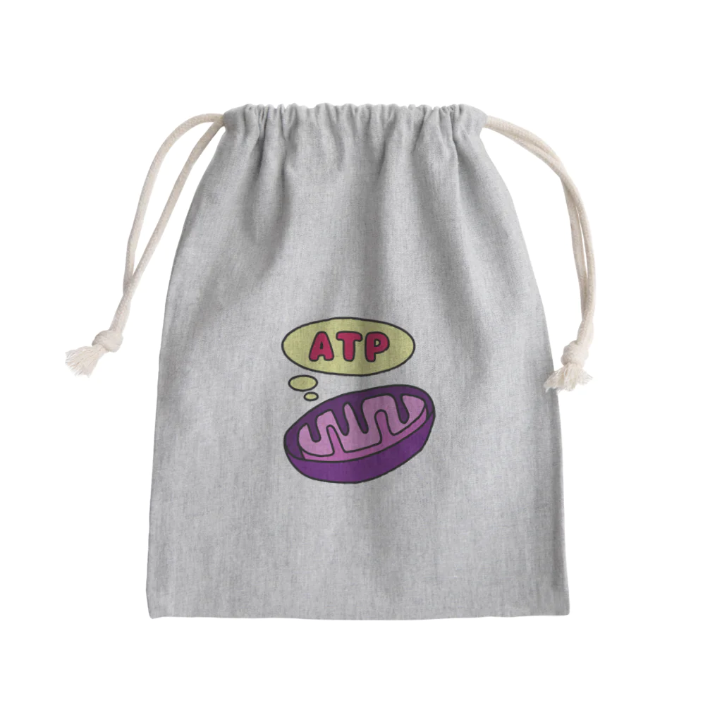 muumuumuuのATPを合成するミトコンドリア Mini Drawstring Bag