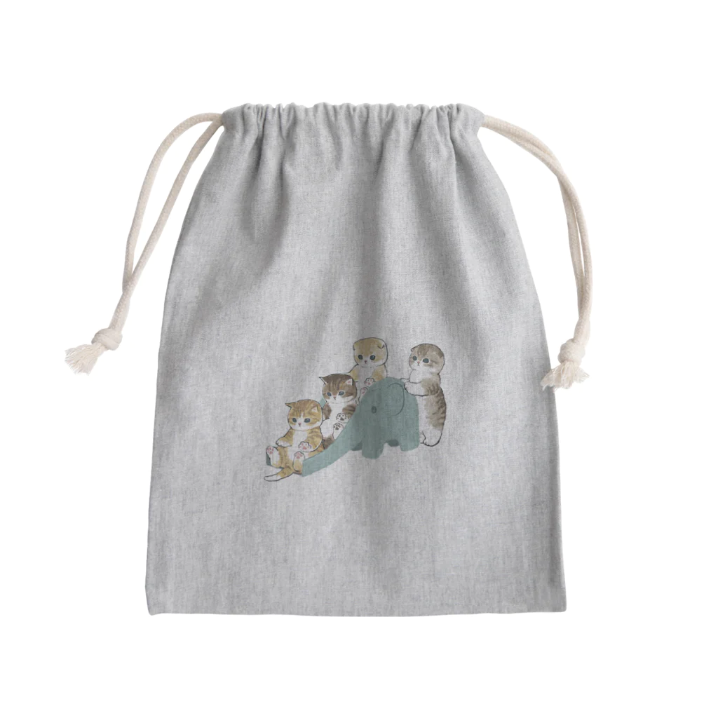 mofusandのもふもふ渋滞 Mini Drawstring Bag