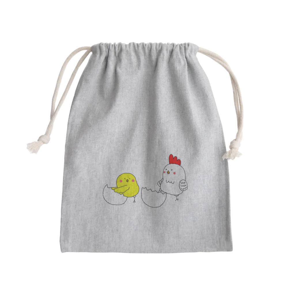 とこあとこのえ？ Mini Drawstring Bag